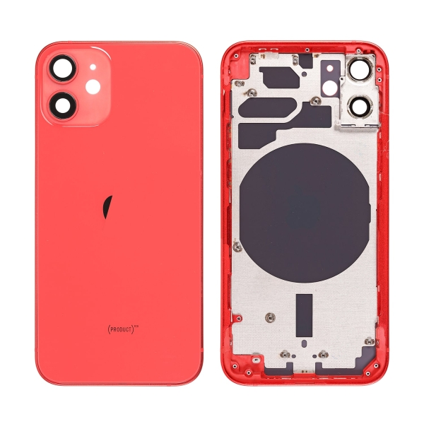 Back Housing For iPhone 12 Mini- Red OEM