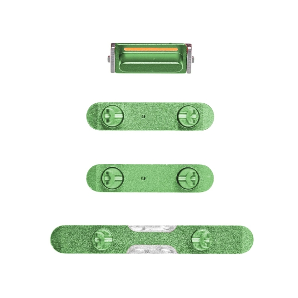 For iPhone 12/ 12 Mini Side Bottom Set- Green