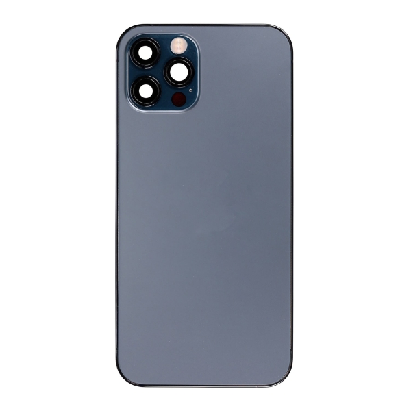 Back Housing With Parts For iPhone 12 Pro- Blue OEM