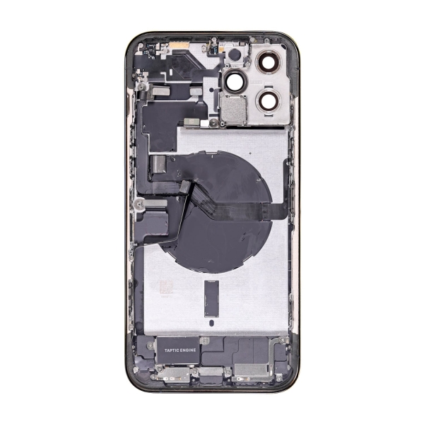 Back Housing With Parts For iPhone 12 Pro Max- Blue OEM