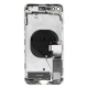 Back Housing With Parts For iPhone 8 Plus- Silver OEM