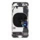 Back Housing With Parts For iPhone 8- Silver OEM