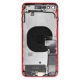 Back Housing With Parts For iPhone 8 Plus- Red OEM