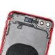 Back Housing With Parts For iPhone 8 Plus- Red OEM