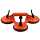 Aluminum Triplet 5-inch Heavy-Duty Suction Cup