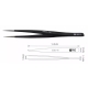 BEST BST-16 Precision Anti-static ESD Stainless Steel Tweezers