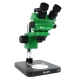 7-50X Relife RL-M5T-B1 Trinocular HD Stereo Microscope with LED lights