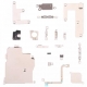 Replacement for iPhone 12 Pro Max 18 in 1 Inner Repair Accessories Part Set