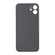 Back Glass For iPhone 12 Mini - Black