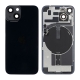 For iPhone 14 Plus Back Cover Glass With Small Parts- Midnight