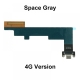 Replacement for iPad Air 4 / Air 5 Black Charging Connector Flex Cable 4G Version