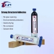 HZY 30ML Y130 PP Structural Adhesive Black /Transparent Bonding Glue