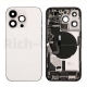 Back Housing With Parts For iPhone 14 Pro- Silver OEM