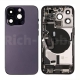 Back Housing With Parts For iPhone 14 Pro- Deep Purple OEM