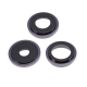 Rear Camera Lens w/ Rings For iPhone 14 Pro/ 14 Pro Max (Deep Purple) (Premium)