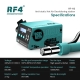 RF4 RF-H2 Anti-Static ESD Lead-Free Hot Air Gun Soldering Station