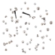 Replacement for iPhone 12 Pro Max Screw Set - Silver