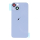 Back Glass Cover w/ Camera Lens Plus Magnet For iPhone 14- Blue