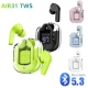 AIR31 White ENC Bluetooth 5.3 TWS Wireless Headphones With LED Power Display