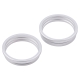 Rear Camera Glass Lens Metal Outside Protector Hoop Ring for iPhone 16 (2pcs)