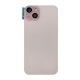 For iPhone 15 Plus Back Glass Panel With Magsafe Magnet-Pink