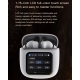 1101 ENC Bluetooth 5.4 Wireless Headphones With 1.75Inch Intelligent Display