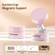 Double Sided Magnetic Holder Vacuum Suction Folding Stand For iPhone/ Android/ Car