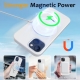 For iPhone 14 Plus Liquid Silicone MagSafe Magnetic Phone Case with Ring Holder(White)