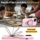 For iPhone 14 Liquid Silicone MagSafe Magnetic Phone Case with Ring Holder(Grey Pink)