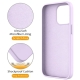 For iPhone 16 Pro Max Liquid Silicone MagSafe Magnetic Phone Case with Ring Holder(Lilac Purple)