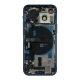 Back Housing With Parts For iPhone 12 Mini (Blue) (Original Pull) (Grade A)