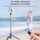 Yesido SF13 Retractable Extended Bluetooth Tripod Phone Live Streaming Selfie Stick(Black)