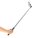 Yesido SF13 Retractable Extended Bluetooth Tripod Phone Live Streaming Selfie Stick(Black)