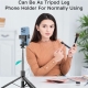 Yesido SF13 Retractable Extended Bluetooth Tripod Phone Live Streaming Selfie Stick(Black)