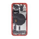 Back Housing With Parts For iPhone 12- Red OEM