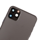 Back Housing With Parts For iPhone 11 Pro Max- Space Gray OEM